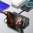 Kép 5/6 - Dudao K11 Pro 20000mAh Powerbank beépített kábelekkel - Fekete