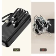 Kép 6/6 - Dudao K11 Pro 20000mAh Powerbank beépített kábelekkel - Fekete