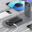 Obraz 4/4 - Dudao K31 10000 mAh 22.5W PD Powerbank s vstavaným káblom - Sivá