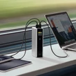 Kép 4/6 - Cuktech Powerbank CKPB200UGLGR 210W 20000mAh 2 x USB-C 1 x USB-A - szürke