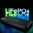 Kép 2/6 - SBS Infinity Power Bank 10000mAh 10W LiFePo₄ USB-A USB-C - Fekete