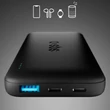 Kép 6/6 - SBS Infinity Power Bank 10000mAh 10W LiFePo₄ USB-A USB-C - Fekete