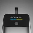 Obraz 6/8 - SBS 10000mAh PD 20W Powerbanka s LCD displejom a vstavaným USB-C káblom - Sivá