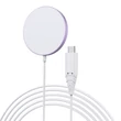 Obraz 2/5 - Choetech Magnetická bezdrôtová nabíjačka 15W MagSafe pre iPhone 12/13/14 ružová (T518-F-PK)
