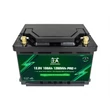 Kép 2/4 - Idealakku IA sorozatú LiFePO4 akkumulátor 12V 100Ah MINI PRO lakóautó ülés alatti akkumulátor intelligens BMS-sel, Bluetooth-tal és fűtéssel