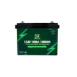 Kép 2/5 - Idealakku IB sorozatú LiFePO₄ akkumulátor 12,8V 100Ah intelligens BMS-sel és Bluetooth-tal