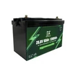 Kép 3/5 - Idealakku IB sorozatú LiFePO₄ akkumulátor 25,6V 50Ah intelligens BMS-sel és Bluetooth-szal & integrált fűtéssel