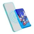 Obraz 1/5 - OTL Magnetická powerbanka 5000 mAh, USB-C 15W, Sonic The Hedgehog s držiakom (modrá)