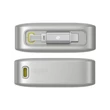 Obraz 3/4 - Baseus Free2Pull powerbank s káblom, 10000mAh, 30W (sivá)