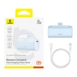 Obraz 5/5 - Baseus Compact powerbank, 5000mAh, 20W (modrá)