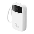 Obraz 3/6 - Baseus QPow 2 powerbanka, 10000mAh, 30W, 2xUSB-C (biela)