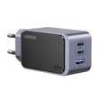 Obraz 1/5 - UGREEN Nexode Air nástenná nabíjačka, 65W, USB + 2x USB-C (Sivá)