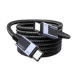 Obraz 3/3 - Ugreen L512 USB-C USB-C kábel, Power Delivery, 5A, 1m, 480Mbps (hviezdna sivá)