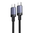 Obraz 2/3 - Ugreen L528 USB-C-USB-C kábel, 240W, 2m (sivá)