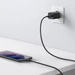 Obraz 5/5 - Baseus Super Si 1C 25W Rýchlonabíjací Adaptér s 1m USB-C na USB-C Káblom (Čierna)