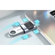 Obraz 2/2 - Adaptér OTG USB 3.0 samica na USB-C samec Essager (čierny)
