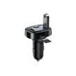 Obraz 2/5 - Baseus S-09A Bluetooth FM Transmitter s dvojitým USB, slotom na microSD a nabíjačkou do auta (Čierna)