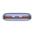 Kép 4/4 - Baseus Bipow Pro Powerbank 10000mAh, 2xUSB, USB-C, 20W (lila)