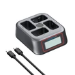 Kép 1/5 - PATONA Platinum USB-C PD QC 4-slotos Gyors Töltő Sony NP-FW50-hez