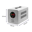 Obraz 6/7 - Neprerušiteľný zdroj napájania Qoltec UPS Pure Sine Wave | 1000VA | 700W | konštantná fáza | Šedá