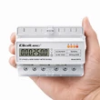 Kép 5/7 - Qoltec Háromfázisú elektronikus mérő | DIN sínre szerelhető energiamérő | 400V | 100A | LCD | LED | 7P