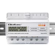 Kép 6/7 - Qoltec Háromfázisú elektronikus mérő | DIN sínre szerelhető energiamérő | 400V | 100A | LCD | LED | 7P