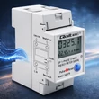 Obraz 5/6 - Qoltec Jednofázový elektronický merač spotreby energie pre DIN lištu | RESET | periodický a trvalý počítadlo | 230V | 60A | LCD | LED | 2P