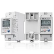 Obraz 6/6 - Qoltec Jednofázový elektronický merač spotreby energie pre DIN lištu | RESET | periodický a trvalý počítadlo | 230V | 60A | LCD | LED | 2P