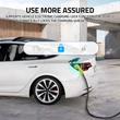 Kép 6/10 - Qoltec Mobil EV Elektromos Autó Töltő 2 az 1-ben Type 2 Állítással | 3,5kW | 230V | LCD | LED | 5m