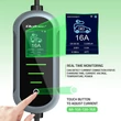 Obraz 4/11 - Qoltec Mobilná nabíjačka pre elektrické vozidlá s 2-v-1 nastavením typu 2 | 11kW | 400V | Wi-fi | TUYA | SMART LIFE | LCD | Prenosná | 5m