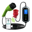 Obraz 1/11 - Qoltec Mobilná nabíjačka pre elektrické autá s 2-v-1 nastavením Typu 2 | 22kW | 400V | Wi-fi | TUYA | SMART LIFE | LCD | Prenosná | 7m