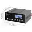 Kép 8/8 - Qoltec Intelligens Mikroprocesszoros Töltő 12V 12A | 12.6V | 24V 7A | Akkumulátortöltő Javító Funkcióval AGM, GEL, LiFePO4 Akkumulátorokhoz | LCD