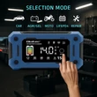 Kép 2/8 - Qoltec Intelligens mikroprocesszoros töltő 12V 15A | Egyenirányító javító funkcióval és áramellátás fenntartásával akkumulátorcsere során | AGM GEL LiFePO4-hoz | LCD