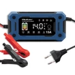 Kép 6/8 - Qoltec Intelligens mikroprocesszoros töltő 12V 15A | Egyenirányító javító funkcióval és áramellátás fenntartásával akkumulátorcsere során | AGM GEL LiFePO4-hoz | LCD