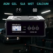 Obraz 2/7 - Qoltec Inteligentná mikroprocesorová nabíjačka 12V 24V 25A | Usmerňovač s funkciou opravy pre AGM GEL SLA batériu | LCD