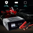 Obraz 4/7 - Qoltec Inteligentná mikroprocesorová nabíjačka 12V 24V 25A | Usmerňovač s funkciou opravy pre AGM GEL SLA batériu | LCD