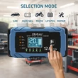 Kép 3/7 - Qoltec Intelligens mikroprocesszoros töltő 12V 12A | Egyenirányító javító funkcióval | AGM GEL LiFePO4 | 9 lépcsős töltés