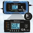 Kép 4/7 - Qoltec Intelligens mikroprocesszoros töltő 12V 12A | Egyenirányító javító funkcióval | AGM GEL LiFePO4 | 9 lépcsős töltés