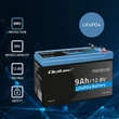 Obraz 2/9 - Batéria Qoltec LiFePO4 | 12V | 9 Ah | 1 kg | 115,2 Wh | BMS