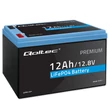 Obraz 1/9 - Batéria Qoltec LiFePO4 | 12V | 12 Ah | 1,5 kg | 153,6 Wh | BMS