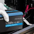 Obraz 3/9 - Batéria Qoltec LiFePO4 | 12V | 12 Ah | 1,5 kg | 153,6 Wh | BMS