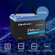 Obraz 2/8 - Qoltec LiFePO4 batéria 12.8V | 24Ah | 307.2Wh | BMS | PV, UPS, RV, čln
