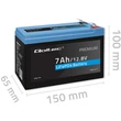 Obraz 8/8 - Qoltec LiFePO4 batéria | 12V | 7Ah | 0,9 kg | Bezúdržbový | PV, UPS, RV, čln