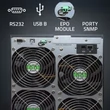 Obraz 2/9 - Qoltec 3-fázový UPS | 15kVA | 12kW | LCD | EPO | USB | On-line | Vysoká frekvencia