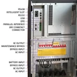 Kép 8/10 - Qoltec Szünetmentes Tápegység UPS 3-fázisú | 20kVA | 16kW | LCD | EPO | SNMP | USB | On-line | Alacsony frekvencia