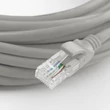 Obraz 5/6 - Qoltec UTP Patchcord kábel | Meď Cu | CAT6 | Vysoká rýchlosť 1Gb/s | LAN | 50m | Sivá