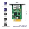 Picture 4/6 -Qoltec SNMP module for Uninterruptible Power Supply