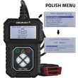Obraz 5/9 - Qoltec Digitálny OBD2 EOBD diagnostický tester Interface ProLine | 8V-25V | Dvojitý systém
