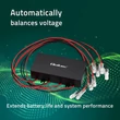 Obraz 2/6 - Qoltec Vyrovnávač napätia pre 48V batérie 4 x 12V | 10A | LiFePO4 AGM GEL