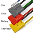 Kép 3/6 - Qoltec Automatikus 12V DC-DC Töltő MPPT Vezérlővel | 40A | LiFePO4 AGM GEL STD